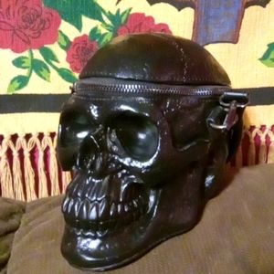 Killstar Gravedigger Skull Purse